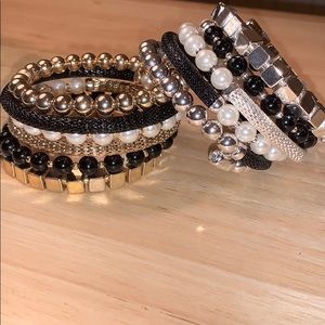 Set of 2 Bangle Bracelets